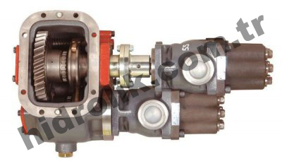 GRS 900 scania çift çıkışlı pto+elemanlı pompalar
